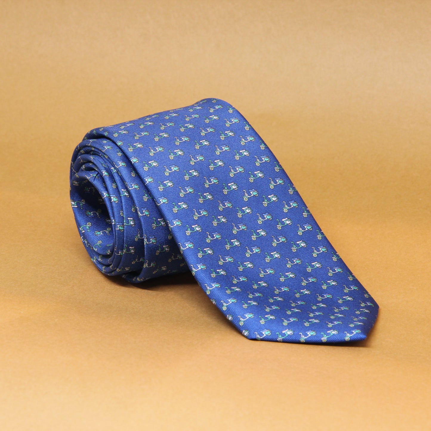 Gravata 100% Seda Estampada - Lambreta