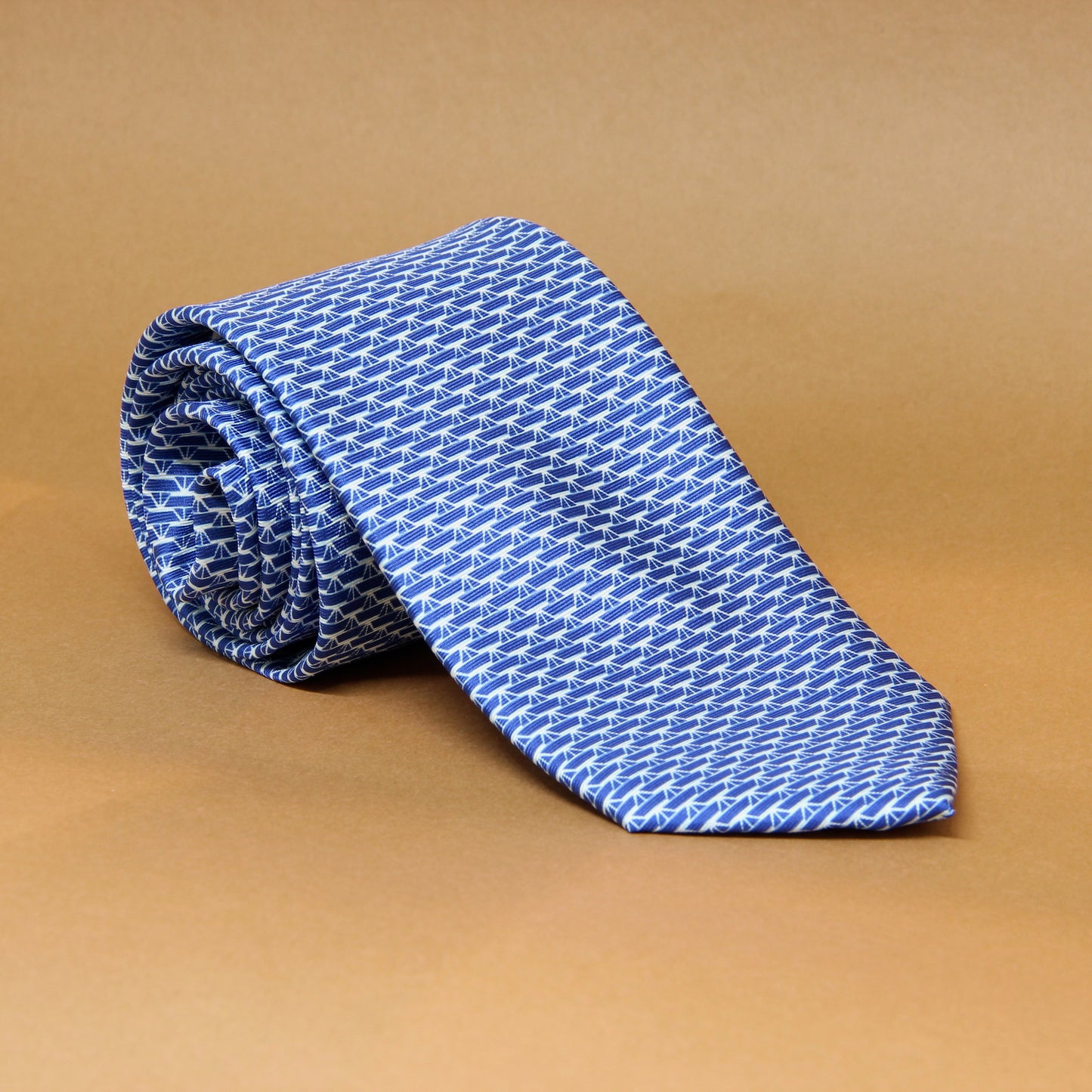 Gravata 100% Seda Estampada