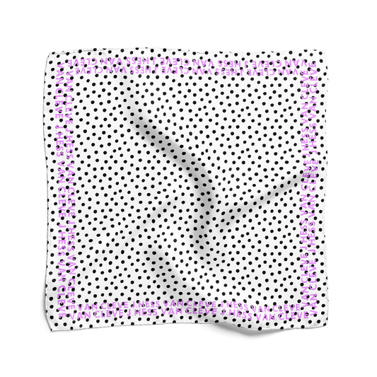 Lenço de Bolso VC+JH - Pois Branco