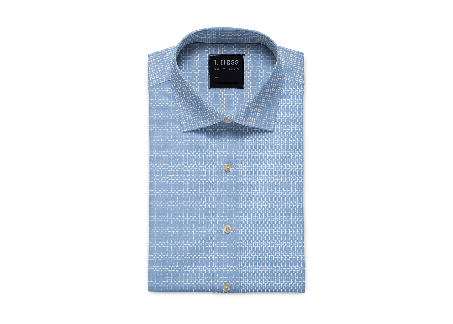 Camisa 100% Linho Azul Xadrez