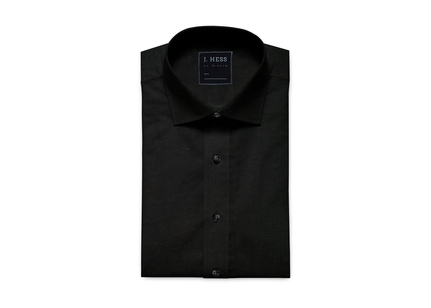 Camisa 100% Linho Preta