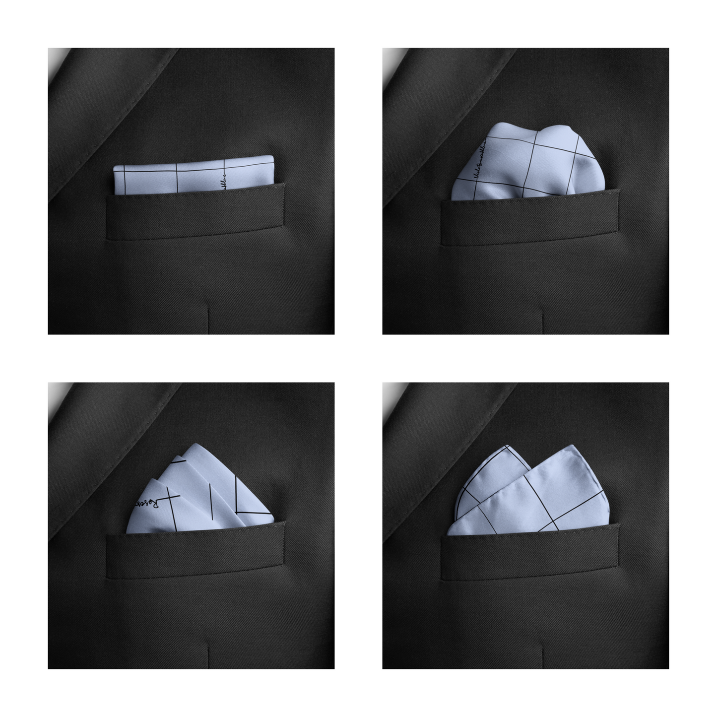 Lenço de Bolso Luna