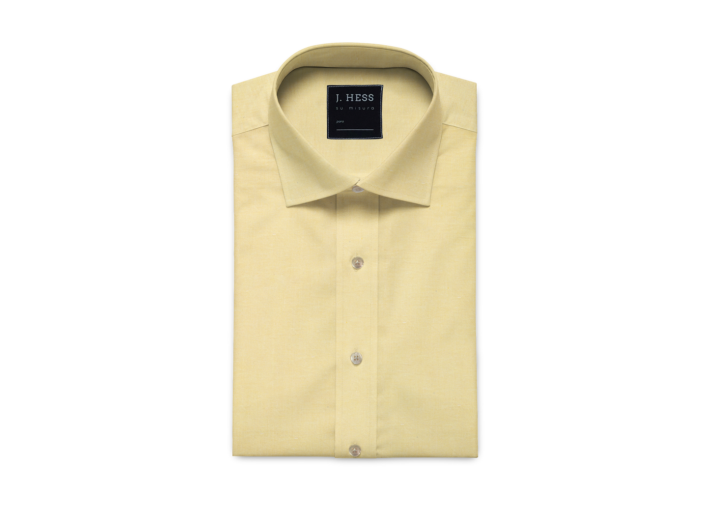 Camisa Oxford Amarela